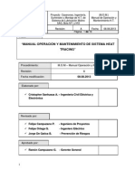 Manual de Operación y Mantenimiento de Sistemas H.T. Rev. A