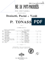 Tomassi, P. - Verdi, G., Nabucco Secondo Pot-Pourri ... Boije 519