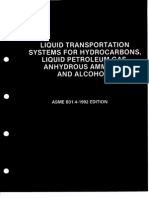 ASME B31.4-Liquid Transport. Systems for Hydrocarbons, LPG,