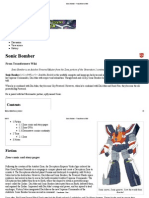 Sonic Bomber - Transformers Wiki