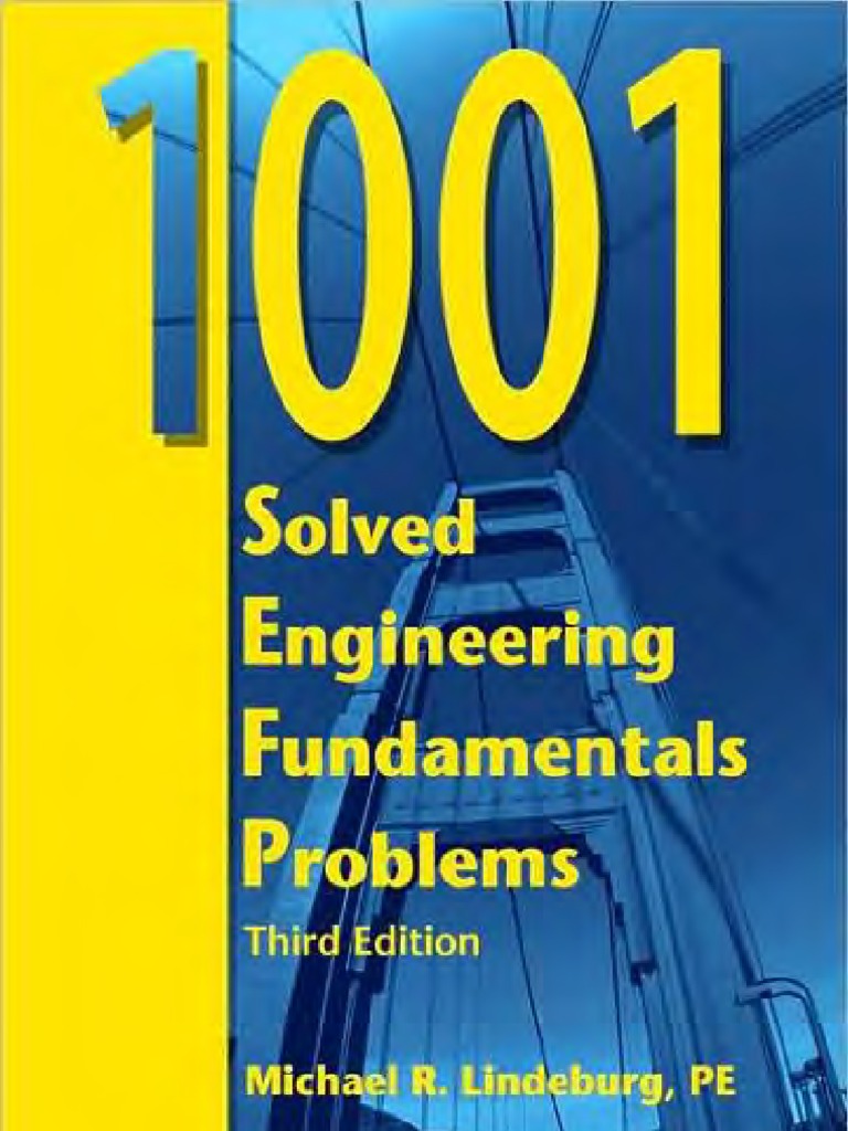 1001 Solved Engineering Fundamentals Exam Problems