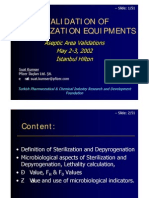 Validation of Sterilization Equipment PDF