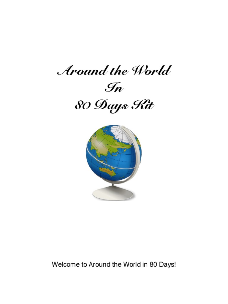 Around the World in 80 Days Study Kit | PDF | Canada | Rights