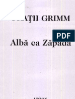 Povesti Copii Fratii Grimm Alba CA Zapada