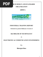 Download project report on rdso by nikhry SN159198959 doc pdf