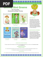 Download Gooney Bird Greene by Lois Lowry  Discussion Guide by Houghton Mifflin Harcourt SN159200642 doc pdf