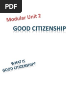 NSTP - CHAPTER 1.5 Good Citizenship Values | PDF | Citizenship | Social ...