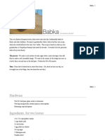 Download Babka Bread by kania SN15922 doc pdf