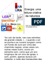 ENERGIA-uma Leitura Criativa Da Naturezatextoparacópia