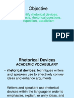 rhetorical devices