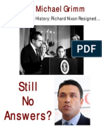 Attention Michael Grimm: Still No Answers?
