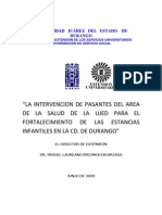 Proyecto de Intervencion Area de La Salud