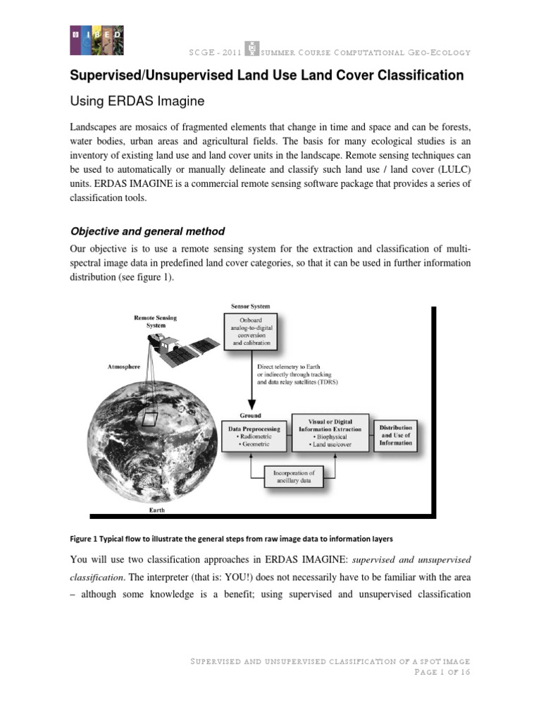 SCGE 2011 SPOT Image Classification | PDF
