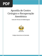 27-11 - Apostila de Centro Cirurgico e Recuperacao Anestesica - Tec de Enf