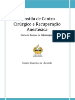 Técnico Enfermagem Centro Cirúrgico Recuperação