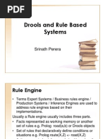 Drools and Rule Based Systems: Srinath Perera