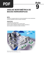 Geomorfologia Fluvial e Hidrografia Aula 9