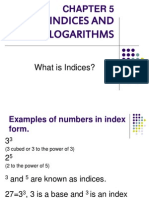 Indices and Logarithms