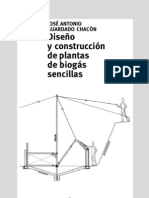 diseño de plantas de Biogas