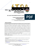 Del sujeto trascendentalizado al sujeto de la acción.pdf