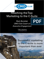 Marketing to the C-Suite - CMO Club Teleconf - 29 May 2009