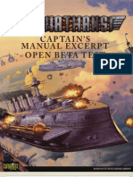 Captains Manual Excerpt Beta Test