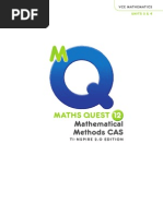 Download Maths Quest Methods year 12 by William Nguyen SN159305520 doc pdf