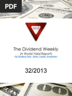 Dividend Weekly 32_2013