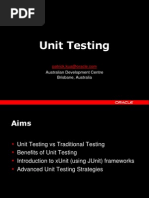 Unit Testing: Australian Development Centre Brisbane, Australia