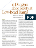 Hidden Dangers and Public Safety at Low-Head Dams: Bruce A. Tschantz, Pe Kenneth R. Wright, Pe