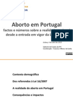 FPV - Aborto - Factos e Números 2013ABR04