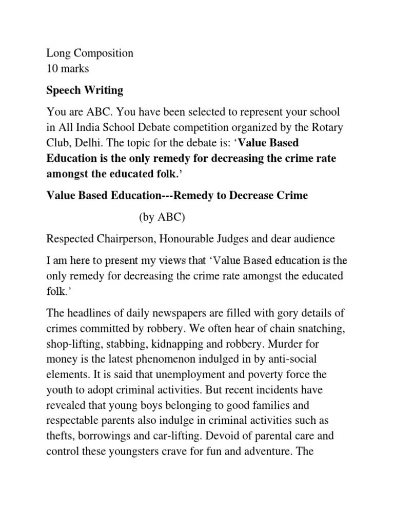 Features of speech writing picture