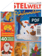 Bastelwelt Weihnachten 40 Zauberhafte Fensterbilder