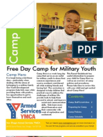 Free Day Camp For Military Youth