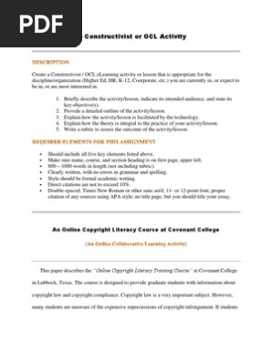 Assignment 3 Xx Sat Upload Instructional Design Collaboration