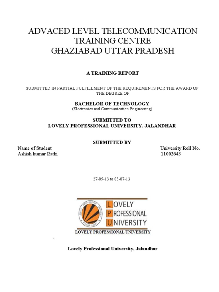 Project Report | PDF | Telecommunication | Modulation