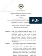 PP Nomor 38 Tahun 2007 Pembagian Urusan Pemerintahan