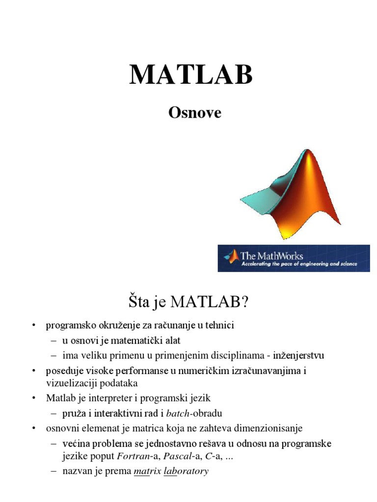 A1 Matlab | PDF