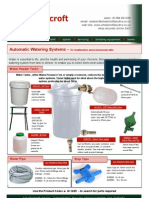 Automatic Watering Systems - : Water Header Tanks