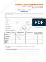 Application Form 2013 New PDF
