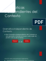 Gramaticas Independientes Del Contexto