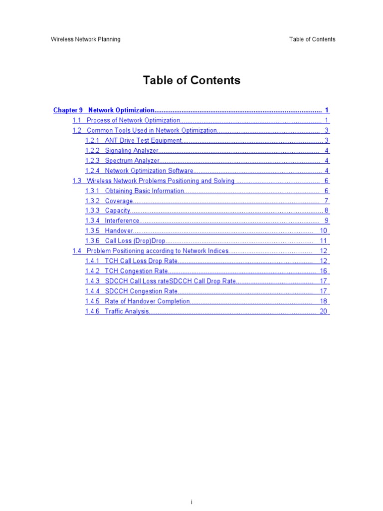 Guide Book 2G Network Optimization | PDF | Base Station | Computer Network