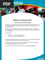 Bachelor of Commerce 2011(1)