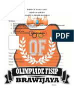 Formulir Pendaftaran Olimpiade Fisip 2013 "Road To Olimpiade Brawijaya" Catur