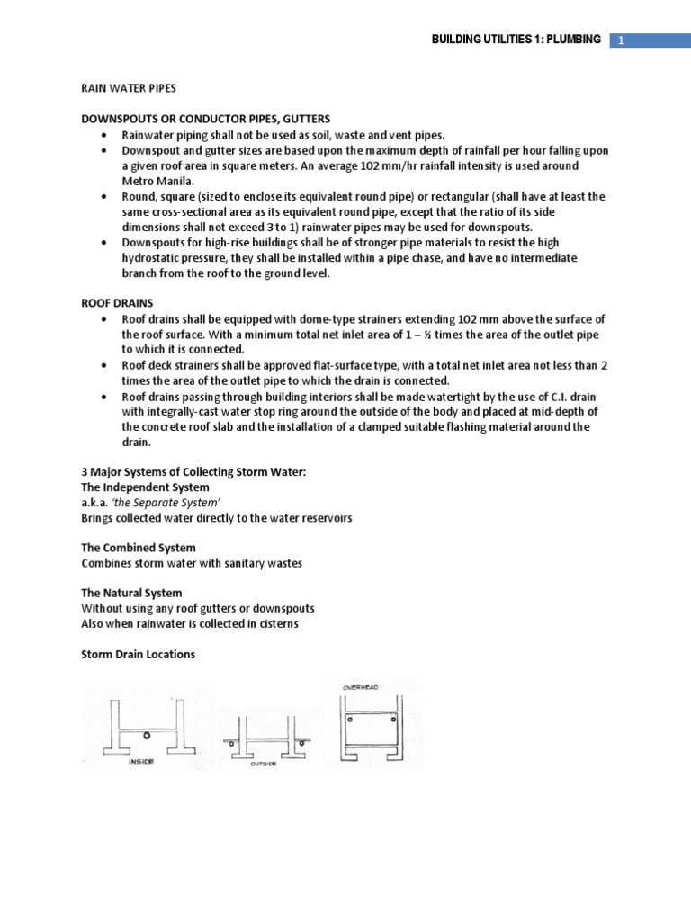 High-Rise Storm Drainage Systems | PDF | Storm Drain | Sanitary Sewer