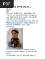 Atrioska y Kokeshi Amigurumi