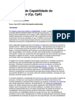 Indices de Capabilidade Do Processo