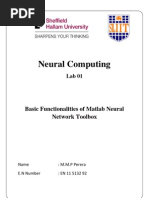 Neural Computing