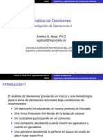 Analisis de Decisiones