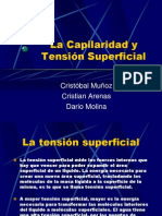 Capilaridad y Tsuperficial